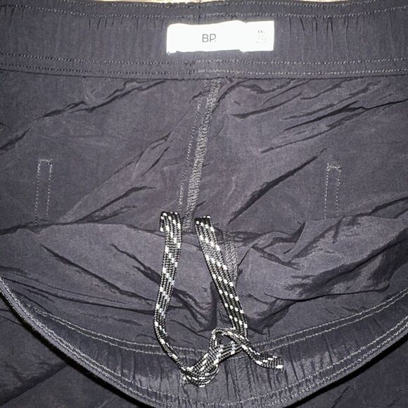 BP Swim Trunks Pull On Elastic Waistband Functional Pockets Black 3XL NWT. P - Picture 3 of 11